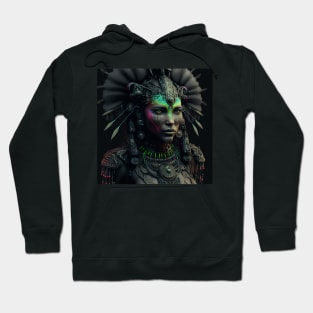 Native American Woman Android Hoodie